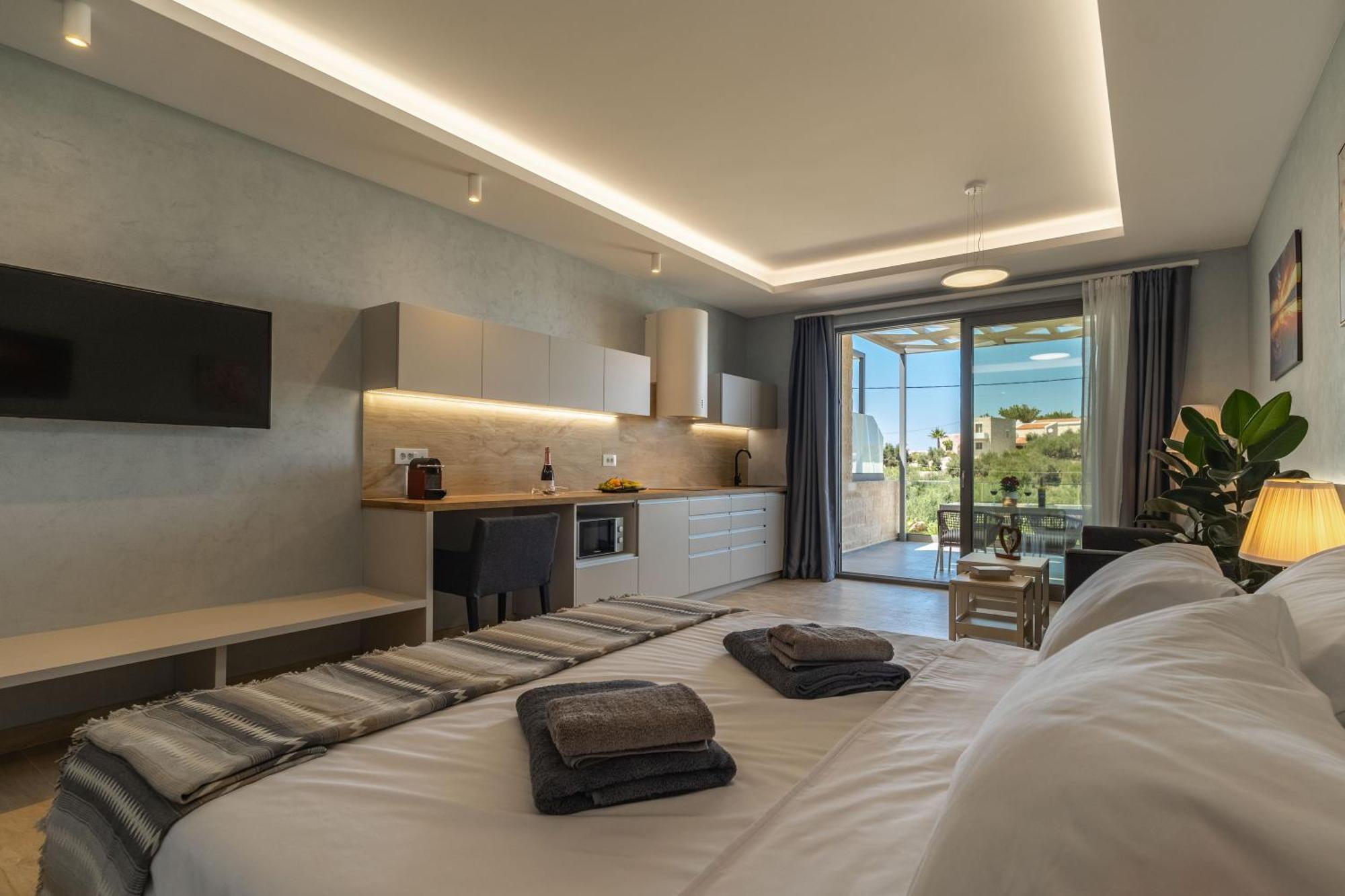 Amour Relax Hotel Almyrida  Bagian luar foto